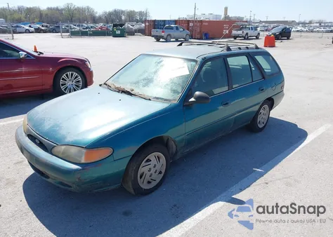 1997 Ford Escort Lx from USA, damaged, VIN 3FALP15P5VR153698